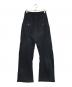 Omar Afridi (オマールアフリディ) Knee darted flare trousers ブラック サイズ:46：28000円