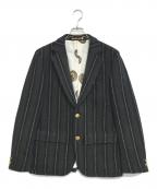 NIGOLDニゴールド）の古着「ツイードテーラードジャケット」｜グリーン