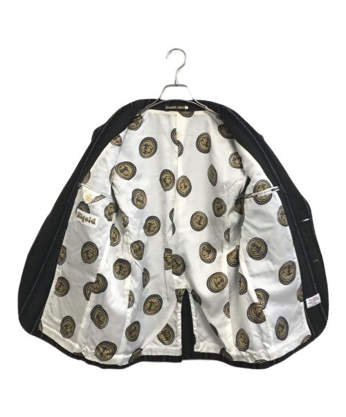 NIGOLD（ニゴールド）NIGOLD (ニゴールド) ツイードテーラードジャケット グリーン サイズ:46の古着・服飾アイテム