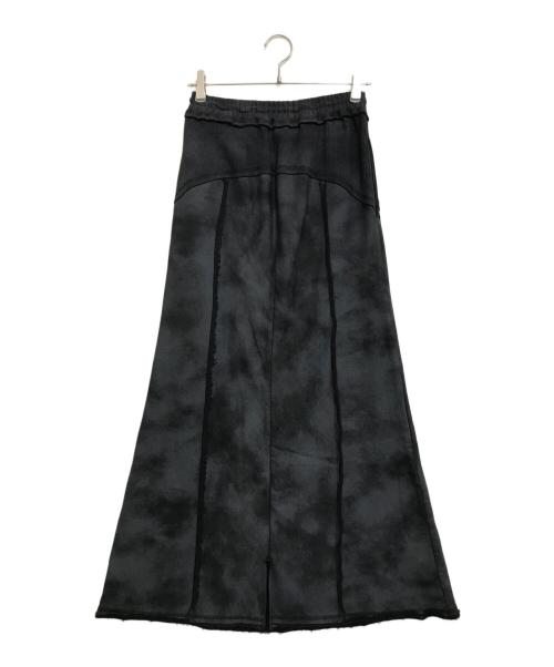 PRANK PROJECT（プランクプロジェクト）PRANK PROJECT (プランクプロジェクト) アウトシームスウェットマキシスカート ブラック サイズ:36の古着・服飾アイテム