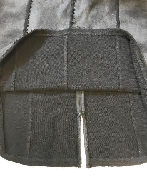 PRANK PROJECT（プランクプロジェクト）PRANK PROJECT (プランクプロジェクト) アウトシームスウェットマキシスカート ブラック サイズ:36の古着・服飾アイテム