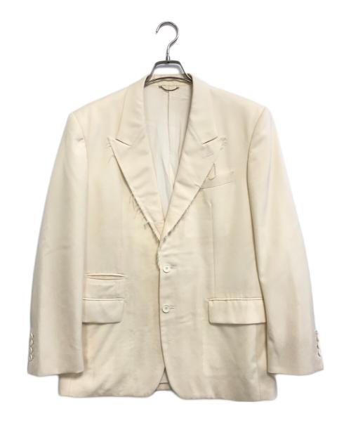 JOHN LAWRENCE SULLIVAN（ジョン ローレンス サリバン）JOHN LAWRENCE SULLIVAN (ジョン ローレンス サリバン) テーラードジャケット アイボリー サイズ:46の古着・服飾アイテム