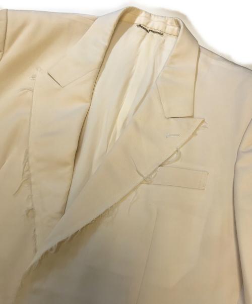 JOHN LAWRENCE SULLIVAN（ジョン ローレンス サリバン）JOHN LAWRENCE SULLIVAN (ジョン ローレンス サリバン) テーラードジャケット アイボリー サイズ:46の古着・服飾アイテム