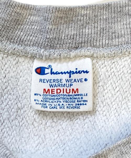Champion（チャンピオン）Champion (チャンピオン) リバースウィーブスウェット グレー サイズ:MEDIUMの古着・服飾アイテム
