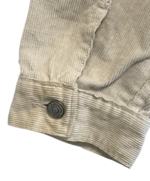 POLO RALPH LAUREN（ポロ・ラルフローレン）POLO RALPH LAUREN (ポロ・ラルフローレン) コーデュロイトラッカージャケット アイボリー サイズ:XXLの古着・服飾アイテム