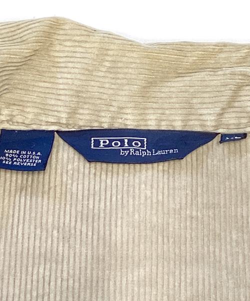 POLO RALPH LAUREN（ポロ・ラルフローレン）POLO RALPH LAUREN (ポロ・ラルフローレン) コーデュロイスイングトップ ベージュ サイズ:XLの古着・服飾アイテム