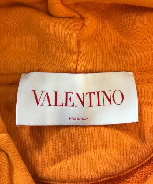 VALENTINO（ヴァレンティノ）VALENTINO (ヴァレンティノ) プルオーバーパーカー オレンジ サイズ:XSの古着・服飾アイテム