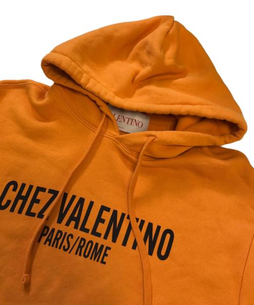 VALENTINO（ヴァレンティノ）VALENTINO (ヴァレンティノ) プルオーバーパーカー オレンジ サイズ:XSの古着・服飾アイテム