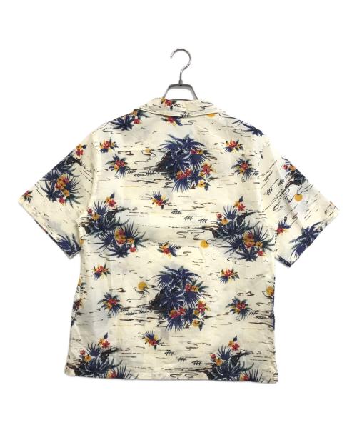 PRADA（プラダ）PRADA (プラダ) プリントコットン ボウリングシャツ アイボリー サイズ:Sの古着・服飾アイテム