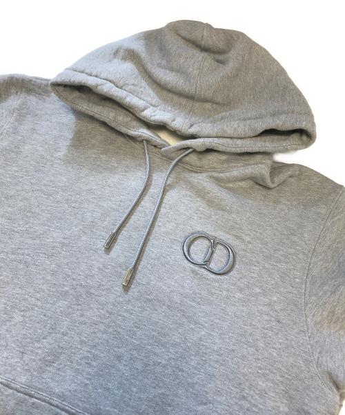 Christian Dior（クリスチャン ディオール）Christian Dior (クリスチャン ディオール) CDロゴパーカー グレー サイズ:Lの古着・服飾アイテム