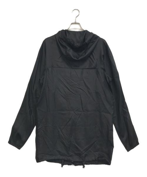 PRADA（プラダ）PRADA (プラダ) トライアングルプレートシルクコート ブラック サイズ:XSの古着・服飾アイテム