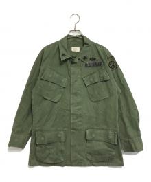 VINTAGE MILITARY（ヴィンテージ ミリタリー）の古着「US ARMY ジャングルファティーグジャケット」｜カーキ