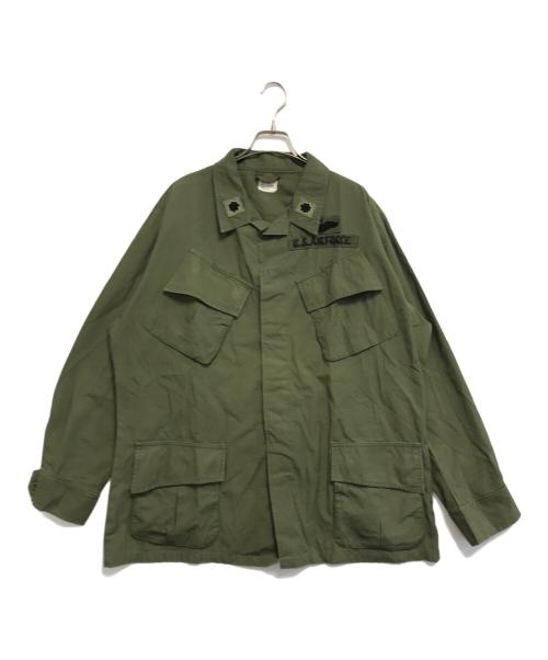 VINTAGE MILITARY（ヴィンテージ ミリタリー）VINTAGE MILITARY (ヴィンテージ ミリタリー) US ARMY ジャングルファティーグジャケット カーキ サイズ:LARGE-REGULARの古着・服飾アイテム