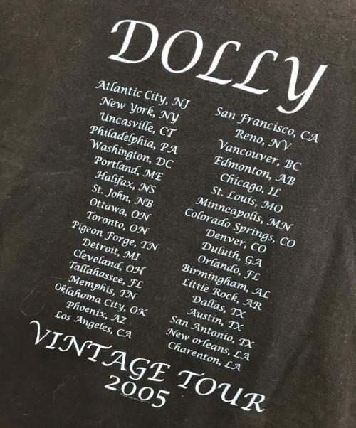アーティストTシャツ（アーティストTシャツ）アーティストTシャツ (アーティストTシャツ) 00s Dolly Parton(ドリー・パートン) アーティストTシャツ ブラック サイズ:2XLの古着・服飾アイテム