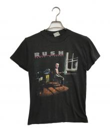 バンドTシャツ（バンドTシャツ）の古着「80s RUSH(ラッシュ) バンドTシャツ」｜ブラック
