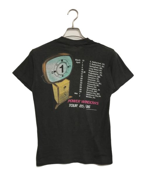 バンドTシャツ（バンドTシャツ）バンドTシャツ (バンドTシャツ) 80s RUSH(ラッシュ) バンドTシャツ ブラック サイズ:表記なしの古着・服飾アイテム