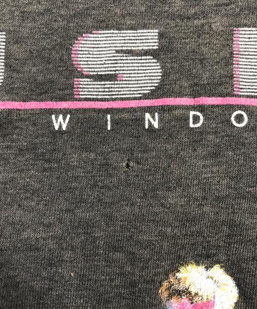 バンドTシャツ（バンドTシャツ）バンドTシャツ (バンドTシャツ) 80s RUSH(ラッシュ) バンドTシャツ ブラック サイズ:表記なしの古着・服飾アイテム