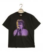 アーティストTシャツアーティストTシャツ）の古着「90s Rod Stewart(ロッド・スチュワート) アーティストTシャツ」｜ブラック