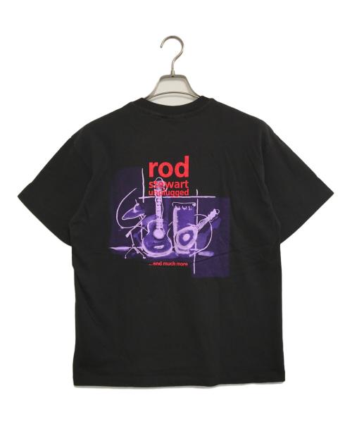 アーティストTシャツ（アーティストTシャツ）アーティストTシャツ (アーティストTシャツ) 90s Rod Stewart(ロッド・スチュワート) アーティストTシャツ ブラック サイズ:Lの古着・服飾アイテム