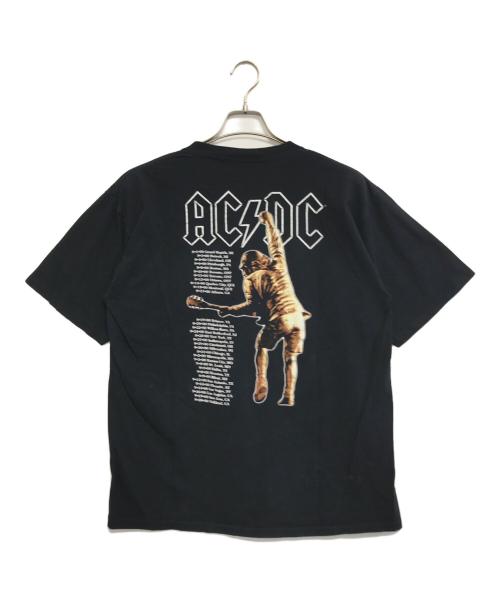 バンドTシャツ（バンドTシャツ）バンドTシャツ (バンドTシャツ) 90s AC/DC(エーシー・ディーシー) バンドTシャツ ブラック サイズ:Lの古着・服飾アイテム