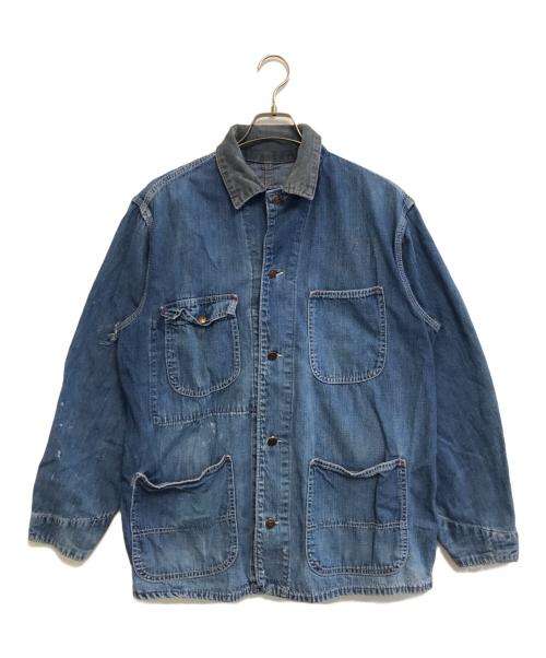 VINTAGE（ヴィンテージ）VINTAGE (ヴィンテージ) カバーオール インディゴ サイズ:表記なしの古着・服飾アイテム