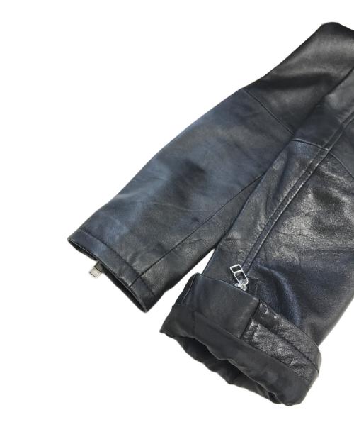 TALKING ABOUT THE ABSTRACTION（トーキング アバウト ジ アブストラクション）TALKING ABOUT THE ABSTRACTION (トーキング アバウト ジ アブストラクション) レザージャケット ブラック サイズ:3の古着・服飾アイテム