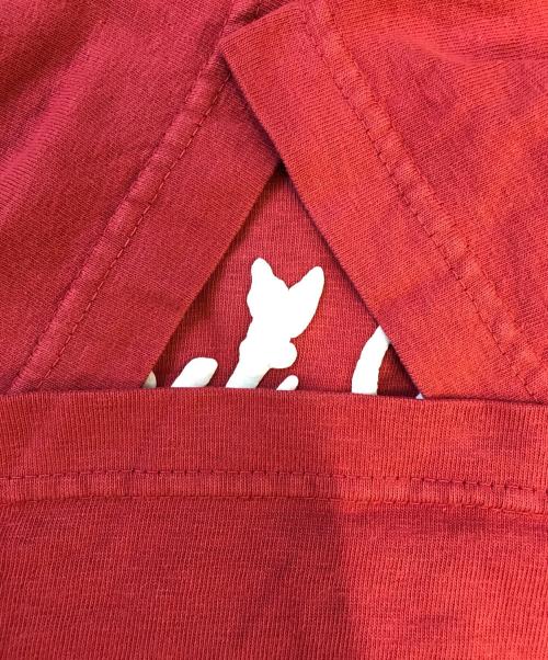 masu（エムエーエスユー）masu (エムエーエスユー) “MASU BOYS” T-SHIRT レッド サイズ:46の古着・服飾アイテム