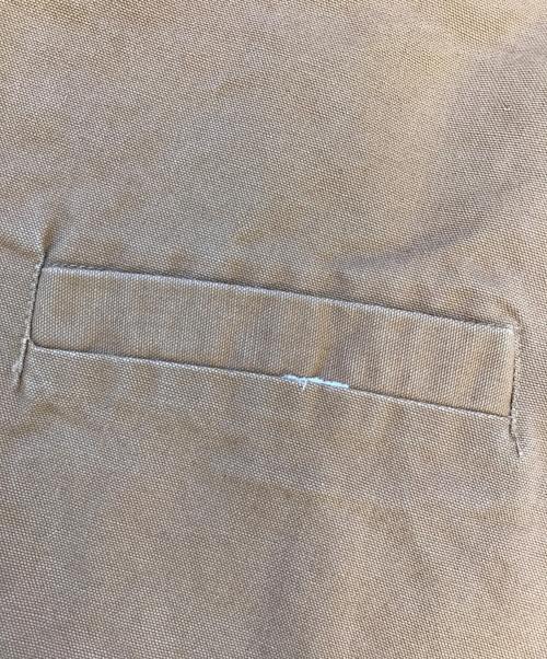 CarHartt（カーハート）CarHartt (カーハート) 裏ボアダックベスト ブラウン サイズ:XXLの古着・服飾アイテム