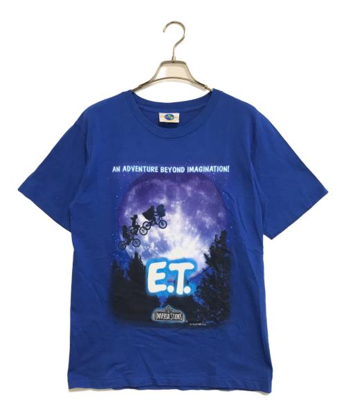 ムービーTシャツ（ムービーTシャツ）ムービーTシャツ (ムービーTシャツ) 90s E.T (イー・ティー) ムービーTシャツ ブルー サイズ:Mediumの古着・服飾アイテム