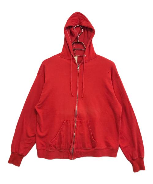 sports wear（スポーツウェア）sports wear (スポーツウェア) 裏サーマルジップパーカー レッド サイズ:表記なしの古着・服飾アイテム