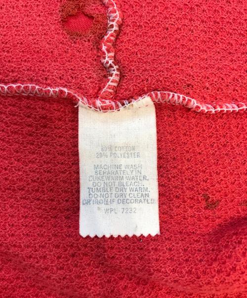 sports wear（スポーツウェア）sports wear (スポーツウェア) 裏サーマルジップパーカー レッド サイズ:表記なしの古着・服飾アイテム