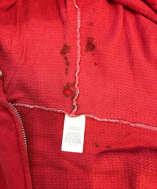 sports wear（スポーツウェア）sports wear (スポーツウェア) 裏サーマルジップパーカー レッド サイズ:表記なしの古着・服飾アイテム