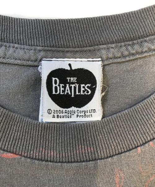 バンドTシャツ（バンドTシャツ）バンドTシャツ (バンドTシャツ) 00s THE BEATLES(ビートルズ) バンドTシャツ グレー サイズ:Mの古着・服飾アイテム