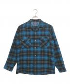 PENDLETONペンドルトン）の古着「ボードシャツ」｜ブルー