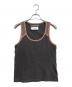 MM6（エムエムシックス）の古着「タンクトップ」｜ブラウン