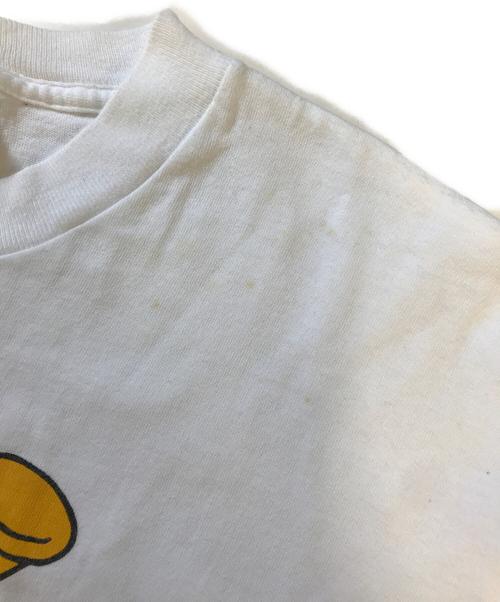 キャラクターTシャツ（キャラクターTシャツ）キャラクターTシャツ (キャラクターTシャツ) 90s HONKERS(ホンカー) キャラクターTシャツ ホワイト サイズ:XLの古着・服飾アイテム