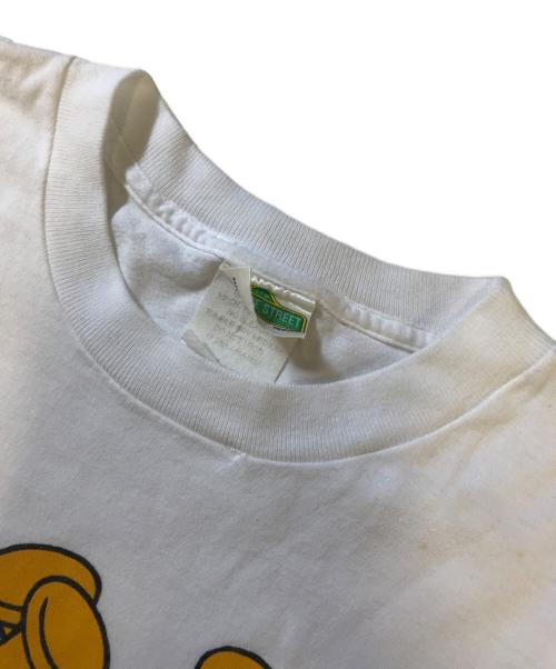 キャラクターTシャツ（キャラクターTシャツ）キャラクターTシャツ (キャラクターTシャツ) 90s HONKERS(ホンカー) キャラクターTシャツ ホワイト サイズ:XLの古着・服飾アイテム