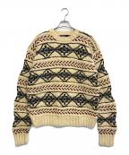 POLO RALPH LAURENポロ・ラルフローレン）の古着「ネイティブ柄ニット」｜ベージュ