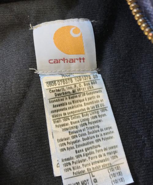 CarHartt（カーハート）CarHartt (カーハート) アクティブジャケット ネイビー サイズ:Lの古着・服飾アイテム