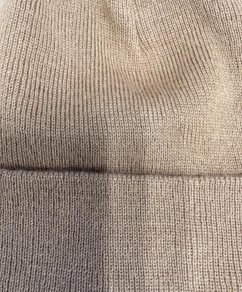 A BATHING APE（ア ベイシング エイプ）A BATHING APE (ア ベイシング エイプ) Head One Point Knit Cap ブラウン サイズ:Fの古着・服飾アイテム