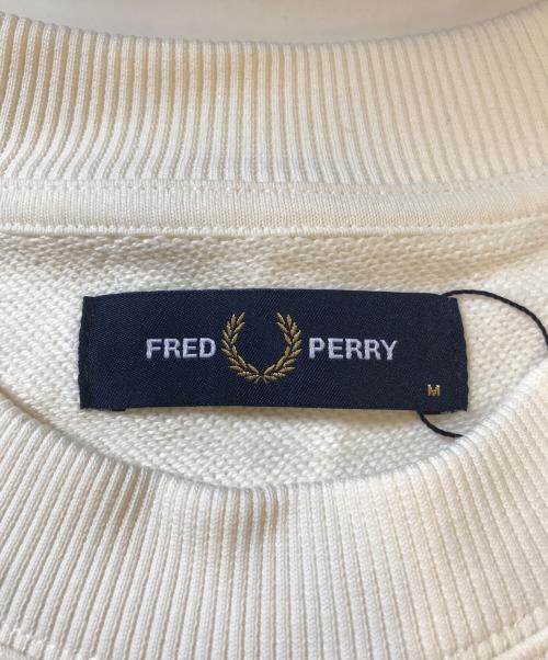 FRED PERRY（フレッドペリー）FRED PERRY (フレッドペリー) ロゴスウェット ベージュ サイズ:Mの古着・服飾アイテム