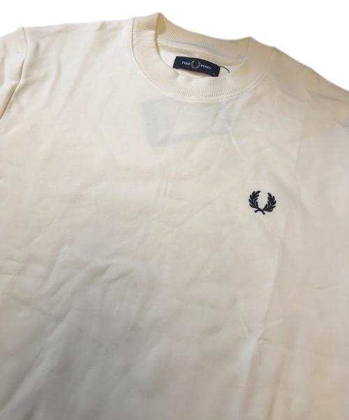 FRED PERRY（フレッドペリー）FRED PERRY (フレッドペリー) ロゴスウェット ベージュ サイズ:Mの古着・服飾アイテム