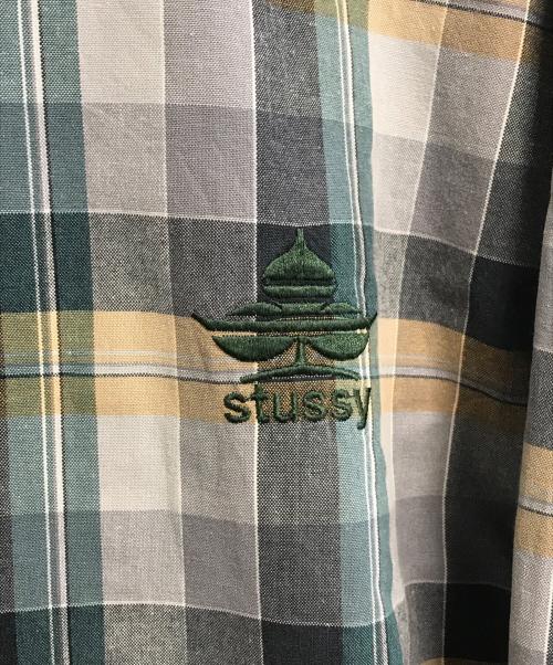 stussy（ステューシー）stussy (ステューシー) チェックシャツジャケット マルチカラー サイズ:Lの古着・服飾アイテム