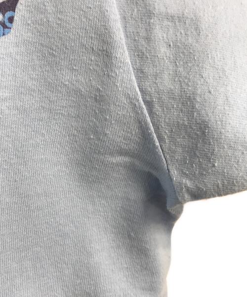 stussy（ステューシー）stussy (ステューシー) プリントTシャツ スカイブルー サイズ:XLの古着・服飾アイテム