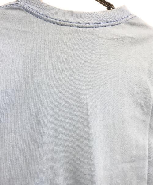 stussy（ステューシー）stussy (ステューシー) プリントTシャツ スカイブルー サイズ:XLの古着・服飾アイテム