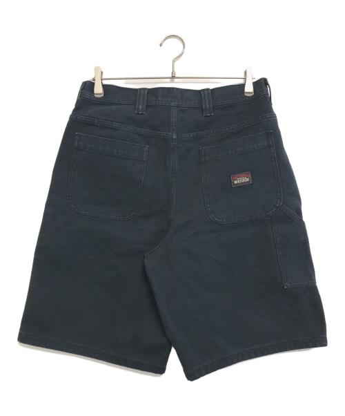 stussy（ステューシー）stussy (ステューシー) washed canvas work short ブラック サイズ:30の古着・服飾アイテム