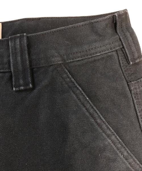 stussy（ステューシー）stussy (ステューシー) washed canvas work short ブラック サイズ:30の古着・服飾アイテム