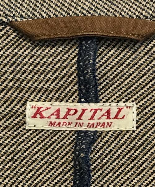 KAPITAL（キャピタル）KAPITAL (キャピタル) デニムダブルテーラード インディゴ サイズ:3の古着・服飾アイテム
