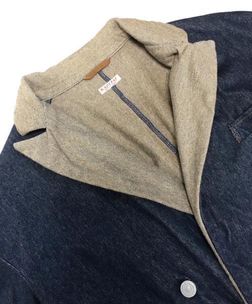 KAPITAL（キャピタル）KAPITAL (キャピタル) デニムダブルテーラード インディゴ サイズ:3の古着・服飾アイテム