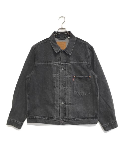 LEVI'S PReMIUM（リーバイス プレミアム）LEVI'S PReMIUM (リーバイスプレミアム) TYPEⅠトラッカージャケット ブラック サイズ:Lの古着・服飾アイテム